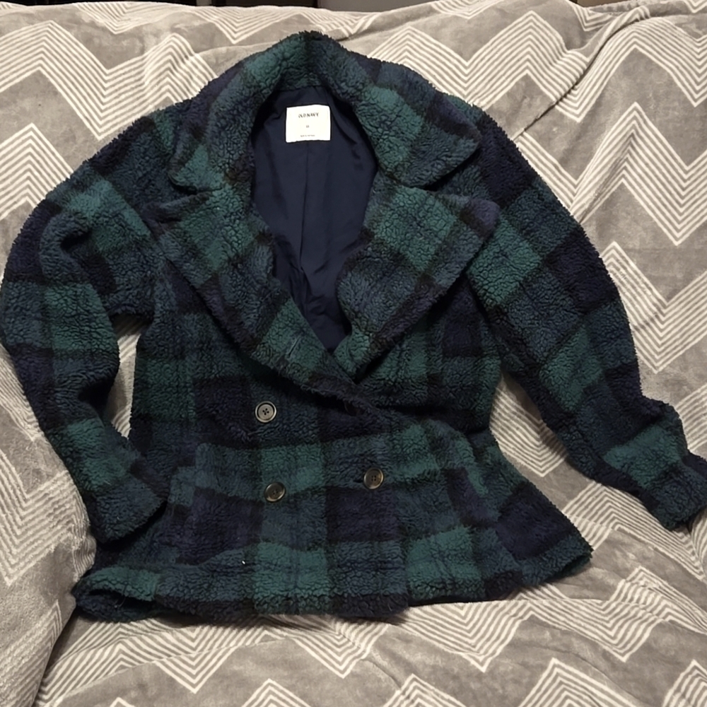 Plaid Old Navy Coat